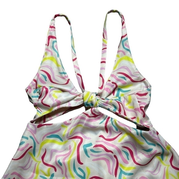 For Love & Lemons Satin Cutout Palmer Mini Dress | U.S. Woman’s XSmall - Picture 4 of 13